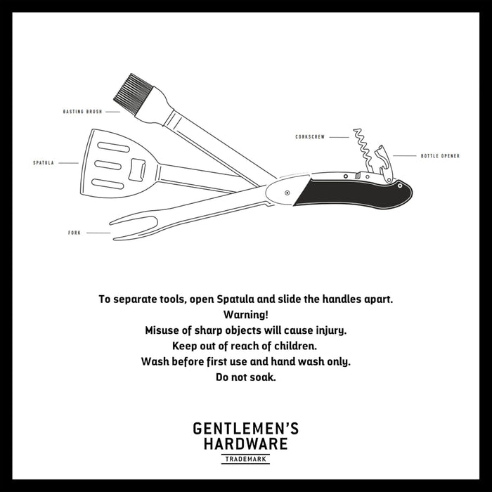 Gentlemen's Hardware BBQ Multi-Tool