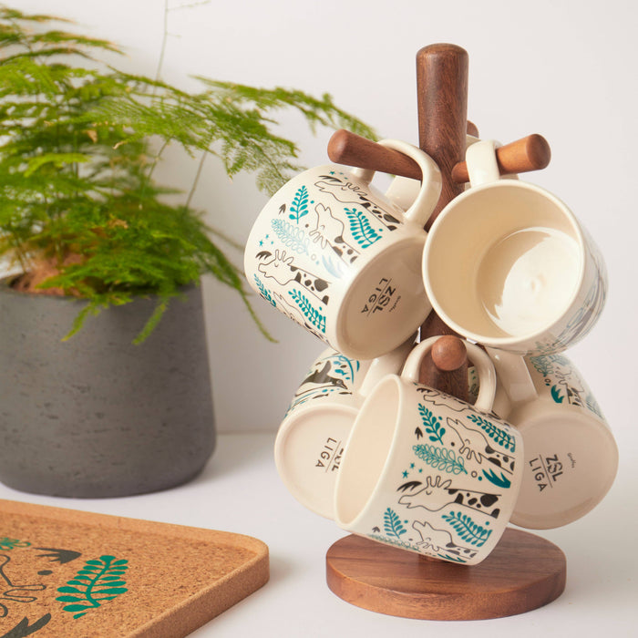 Liga Stoneware Mug - Giraffes