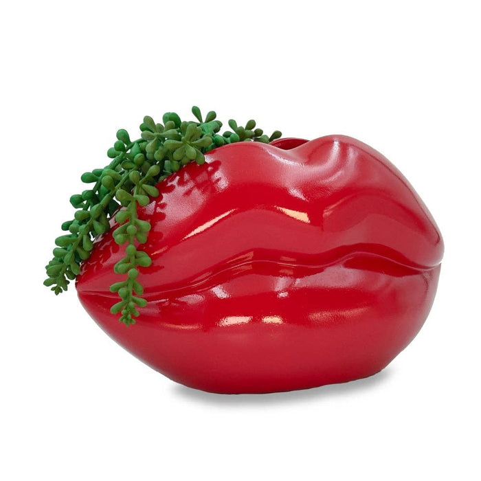 Bentley & Bo - Red Lip Planter
