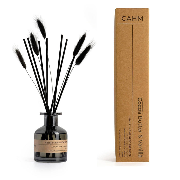 CAHM Cocoa Butter & Vanilla Luxury Diffuser - Black