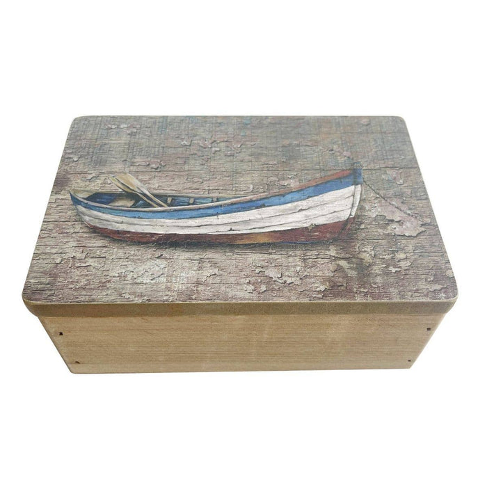 Rowing Boat Box (15x10cm)