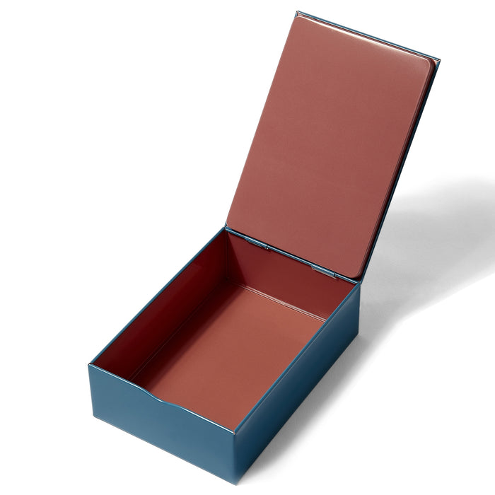 Gangzai Design Rectangular Metal Box Ernest catchall
