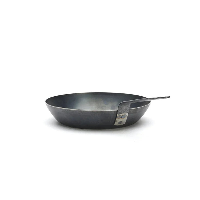 De Buyer Blue Steel Round Lyonnaise Frying pan (24cm)