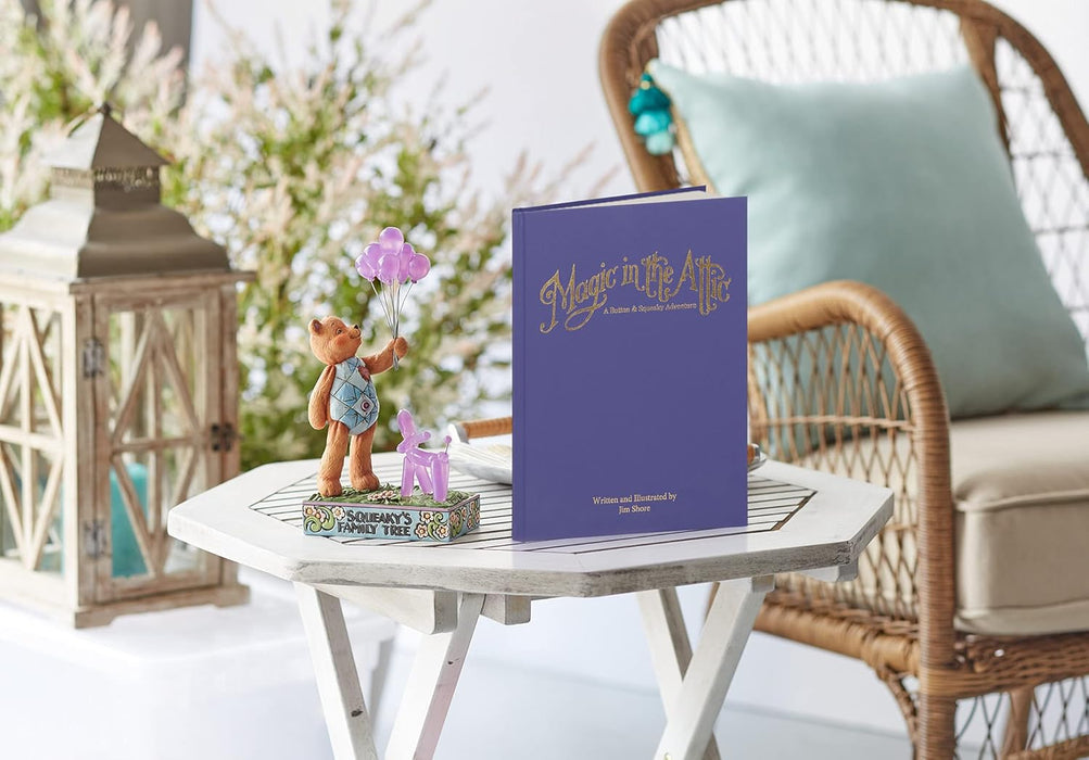 Jim Shore Button and Squeaky Balloon Animal Family Tree Figurine