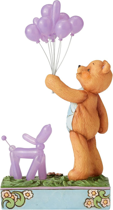 Jim Shore Button and Squeaky Balloon Animal Family Tree Figurine