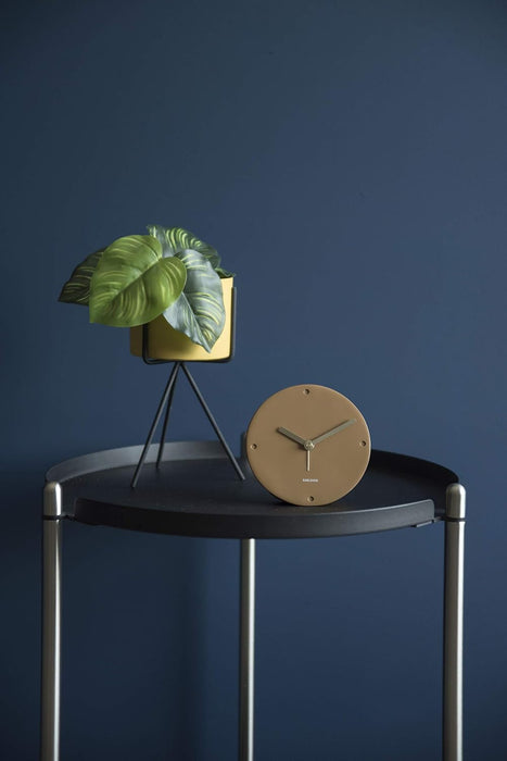 Karlsson Mantel Alarm clock - Caramel Brown