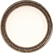 Denby Praline Wide Rimmed Dessert/Salad Plate, 24.5cm