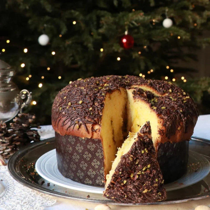 Vergani Sicily Panettone - Pistachio & Chocolate (750g)
