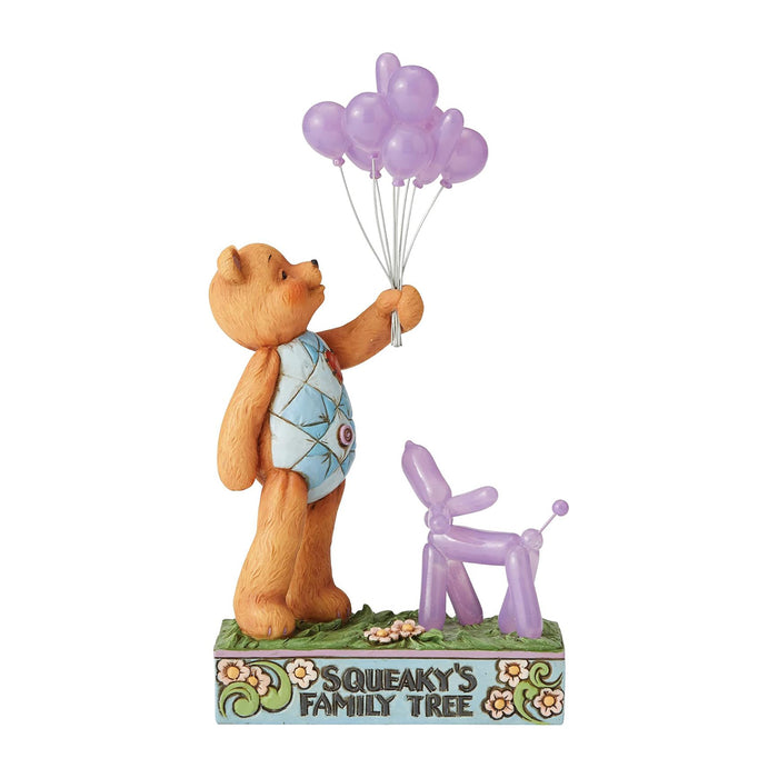 Jim Shore Button and Squeaky Balloon Animal Family Tree Figurine