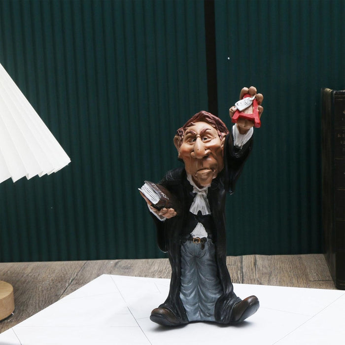 Generic Lawyer Statue Decorative Figure (20cm)