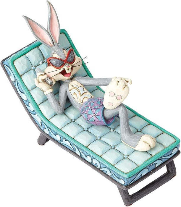 Looney Tunes Jim Shore Bugs Bunny Lounger Figurine