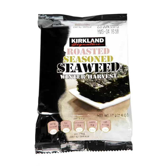 Kirkland Signature Roasted Seasoned Seaweed (10x17g)