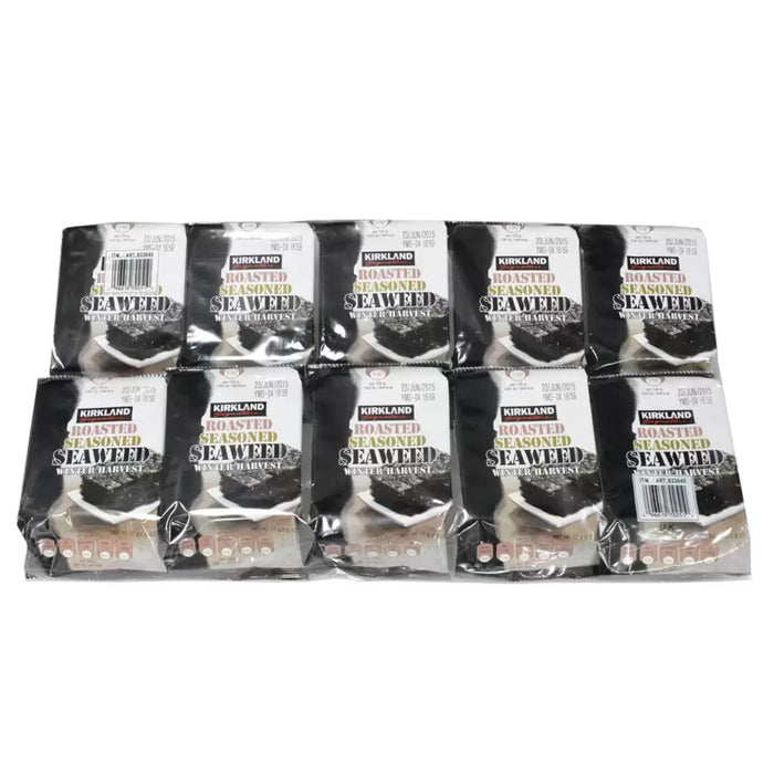 Kirkland Signature Roasted Seasoned Seaweed (10x17g)