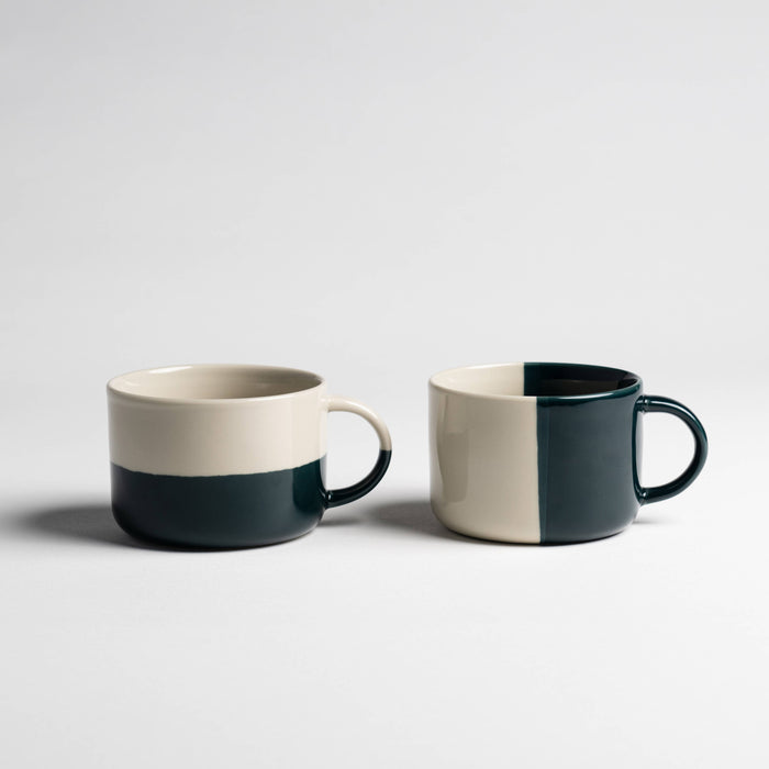 Kindred Rue Mug - Sea Green - Large (Set of 2)