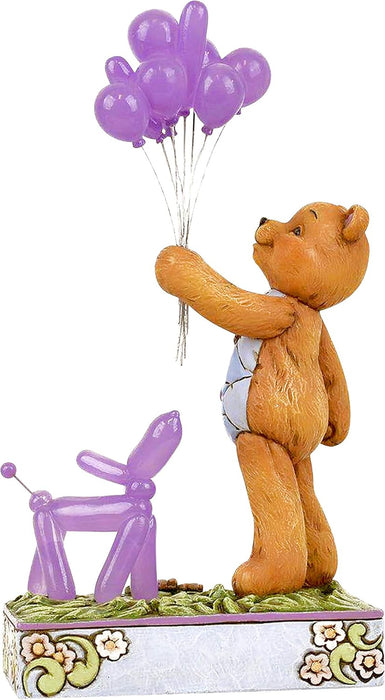 Jim Shore Button and Squeaky Balloon Animal Family Tree Figurine