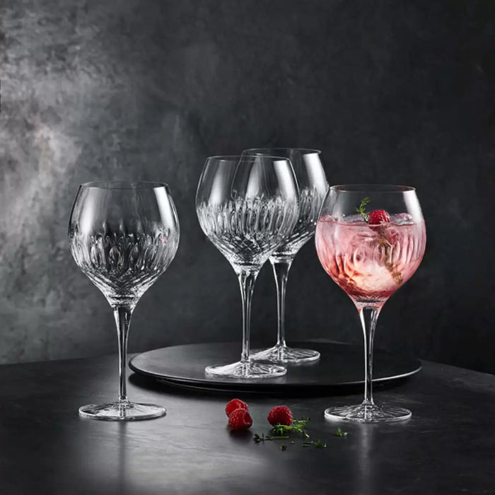 Luigi Bormioli Diamante Crystal Gin Glasses - 650ml (Set of 8)