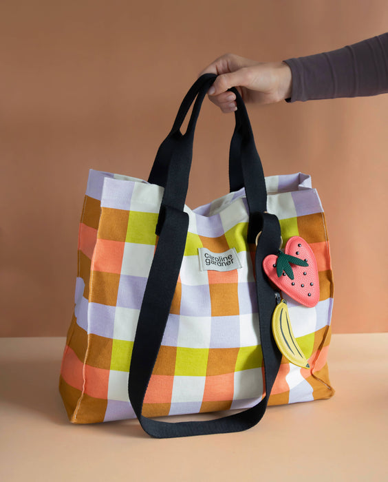 Caroline Gardner STRAWBERRY BAG CHARM