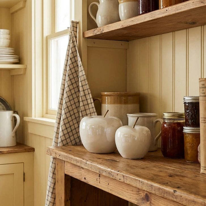 Bentley & Bo - Pair of Porcelain Apples