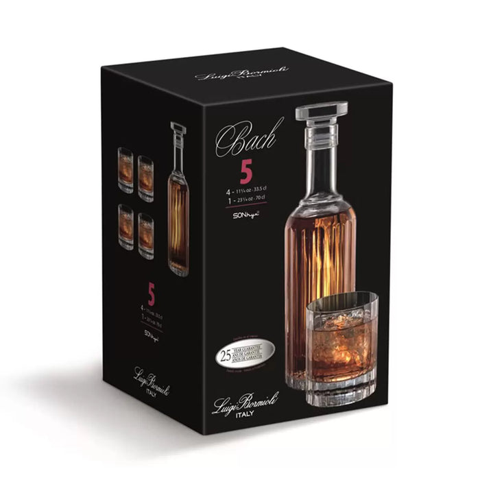 Luigi Bormioli Bach Whisky Set - 5 Piece