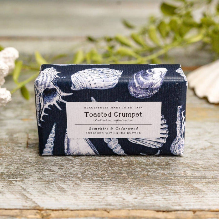 Toasted Crumpet Samphire & Cedarwood Soap (Coastal Collection)