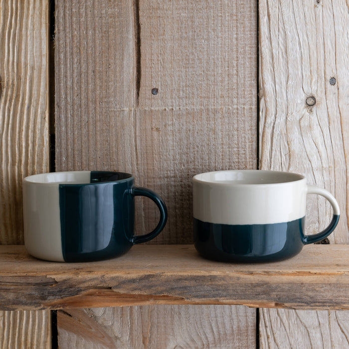 Kindred Rue Mug - Sea Green - Large (Set of 2)