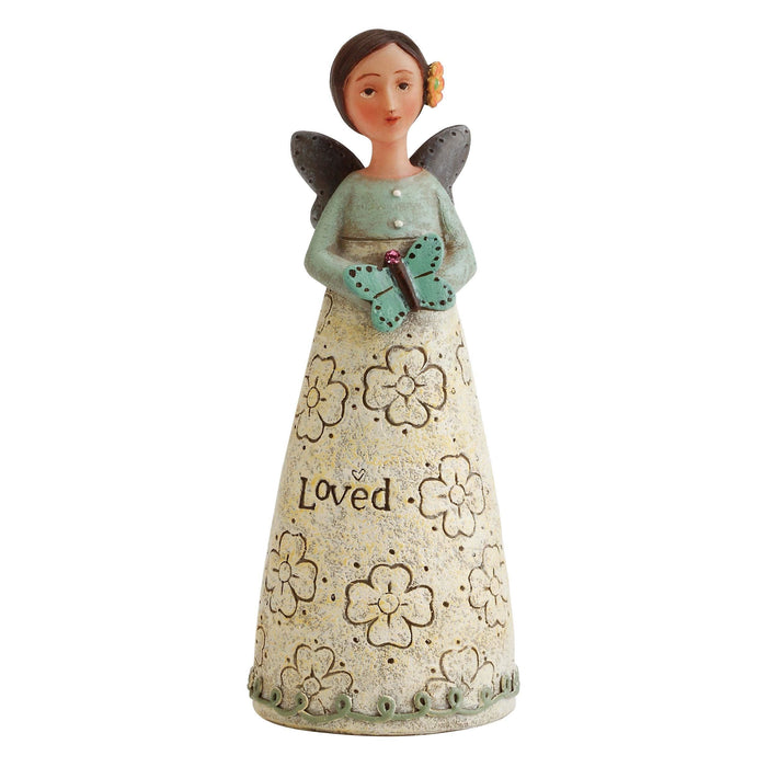 Kelly Rae Roberts October Birthday Wish Angel Ornaments (11cm)