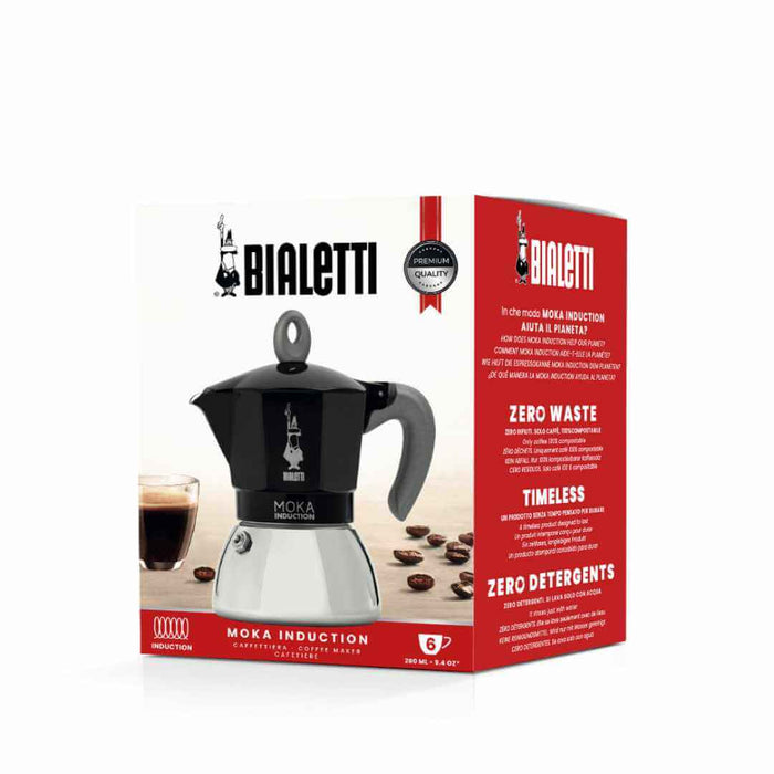 Bialetti Moka Induction - Red (6 Cup)
