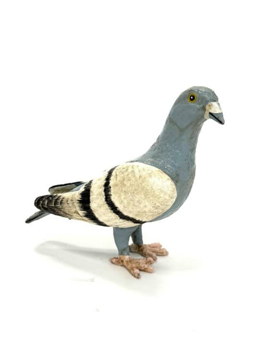 Cast Iron Standing Pigeon Figure