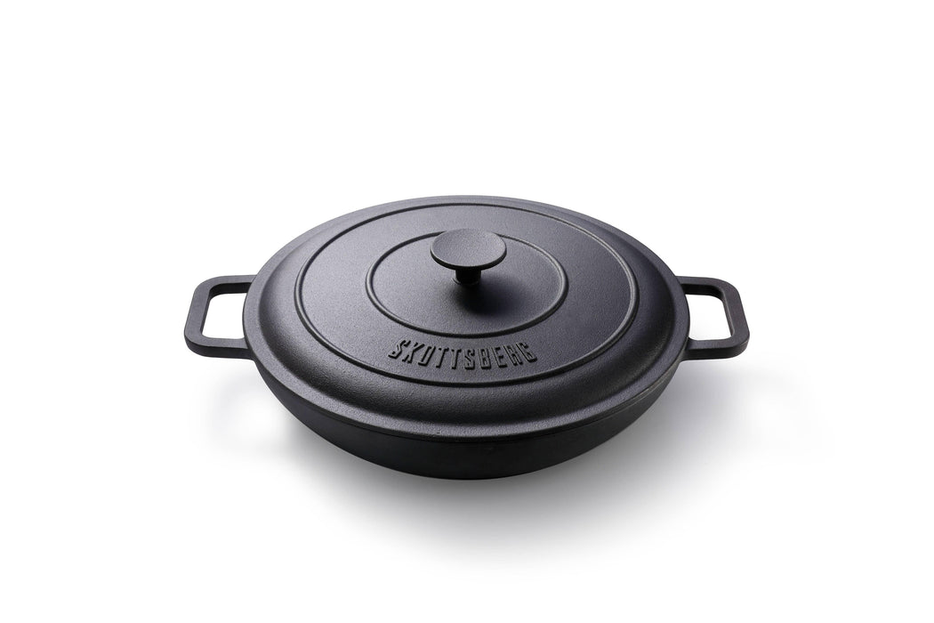 Skottsberg Braiser Cast Iron with Lid (31.5cm)
