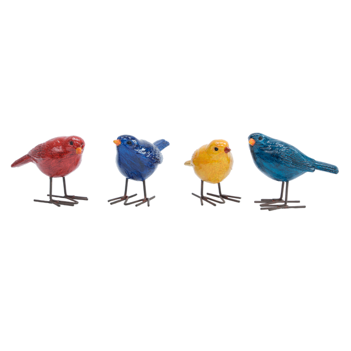 Bentley & Bo - Set of Four Small Birds