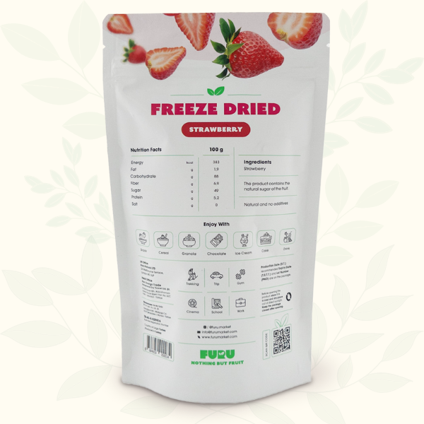 FURU Natural Strawberry Crisps (25g)