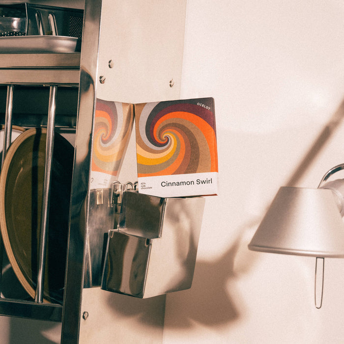 Ocelot Chocolate - Cinnamon Swirl Milk Chocolate Bar (70g)