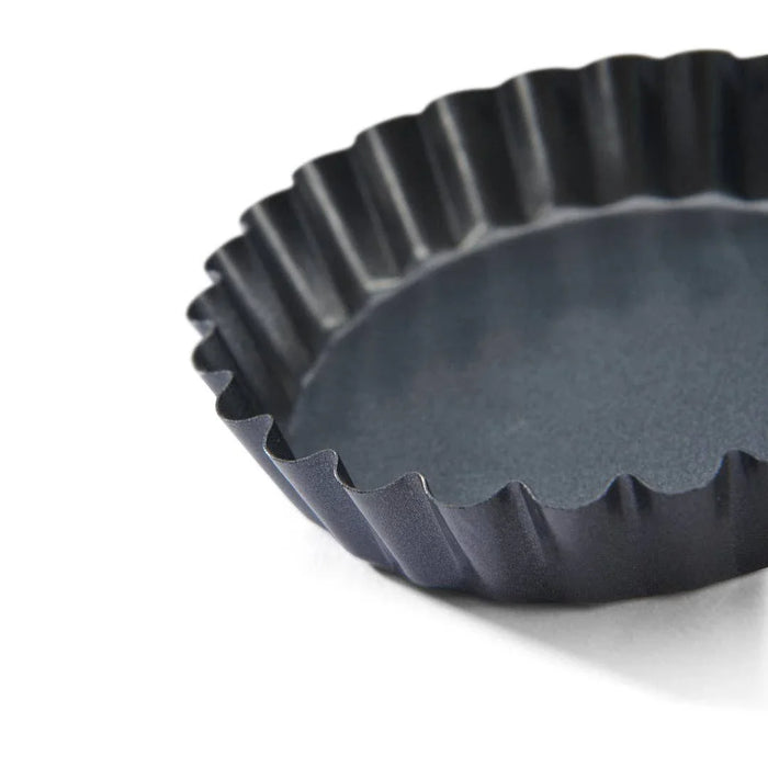 De Buyer Fluted Tart Mould W/Oblique Edge (12cm)
