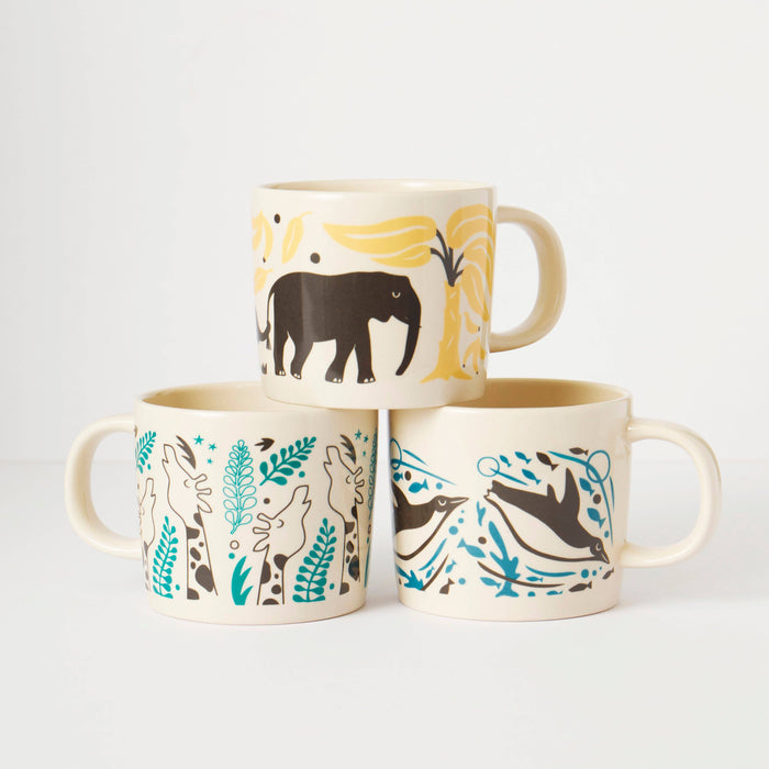 Liga Stoneware Mug - Giraffes