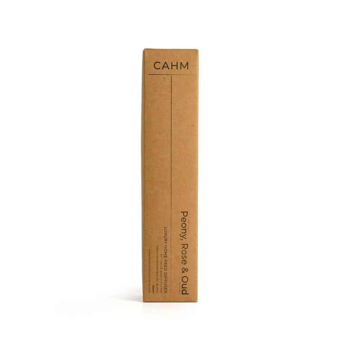 CAHM Peony, Rose & Oud Luxury Diffuser - Clear