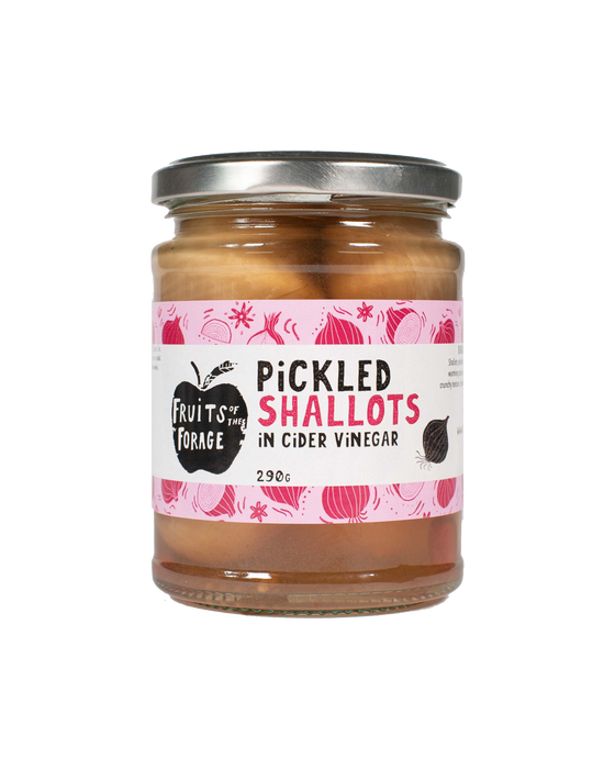 Fruits of the Forage - Pickled Shallots In Cider Vinegar (290g)