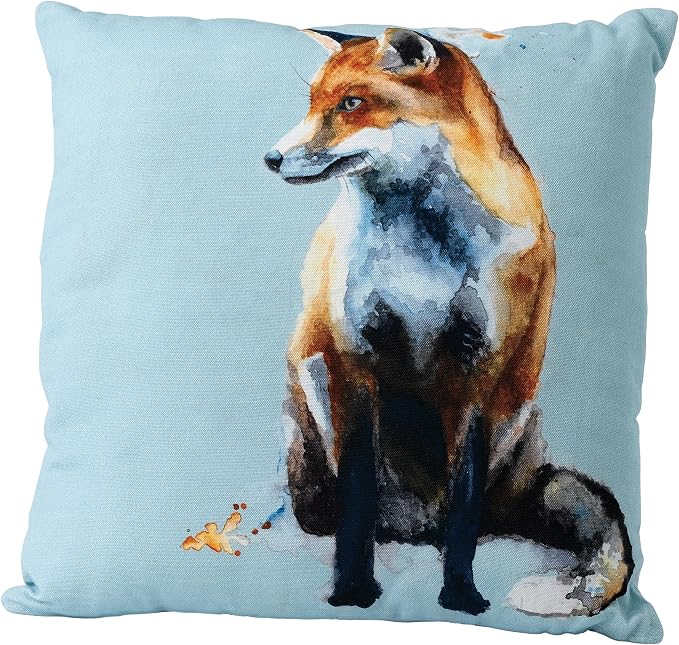 Sarah Stokes Fox Cushion (38x38cm)