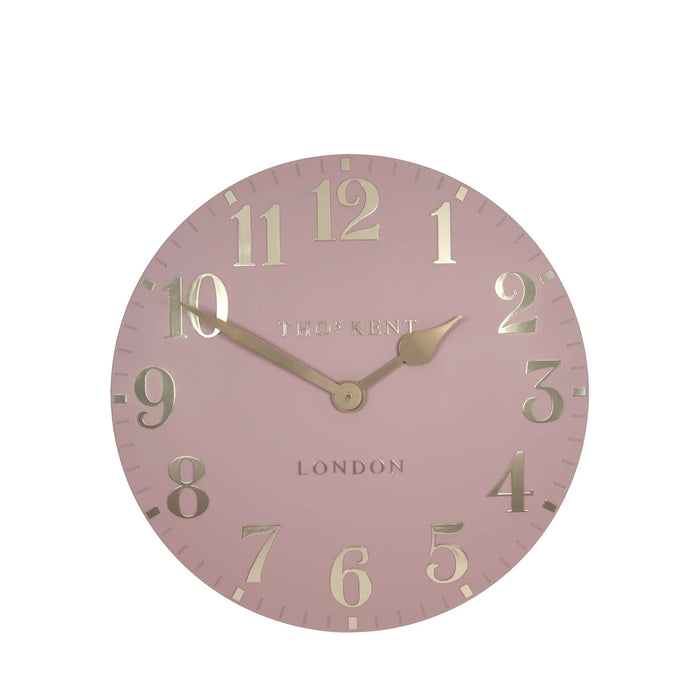 Thomas Kent Arabic Wall Clock - Blush Pink - 30cm