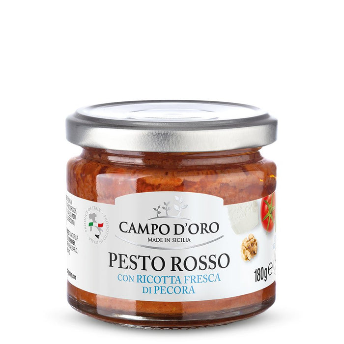 Campo D'oro Red Pesto with Ricotta Cheese (180g)