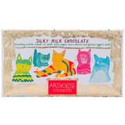 Arthouse Unlimited Silky Milk Chocolate Bar - Miaow for Now (85g)