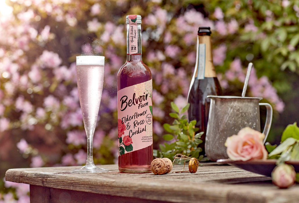 Belvoir Elderflower & Rose Cordial (500ml)