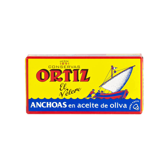 Ortiz Salted Anchovy Fillets In Olive Oil (47.5g)