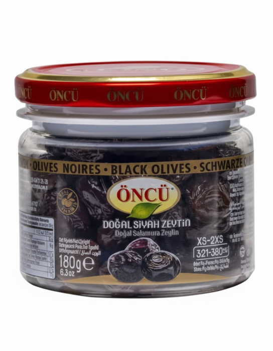 Oncu Turkish Black Olives (180g)