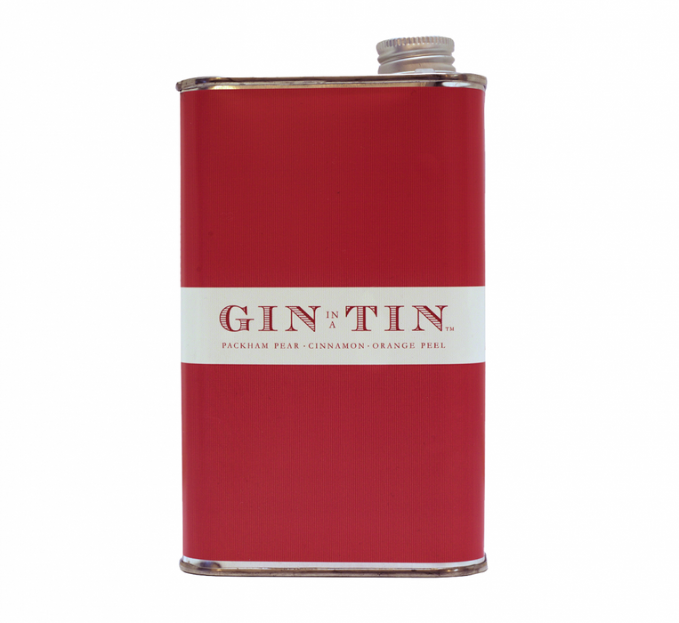 Gin In A Tin – No. 14 Packham Pear, Cinnamon & Orange Peel Gin (50cl)