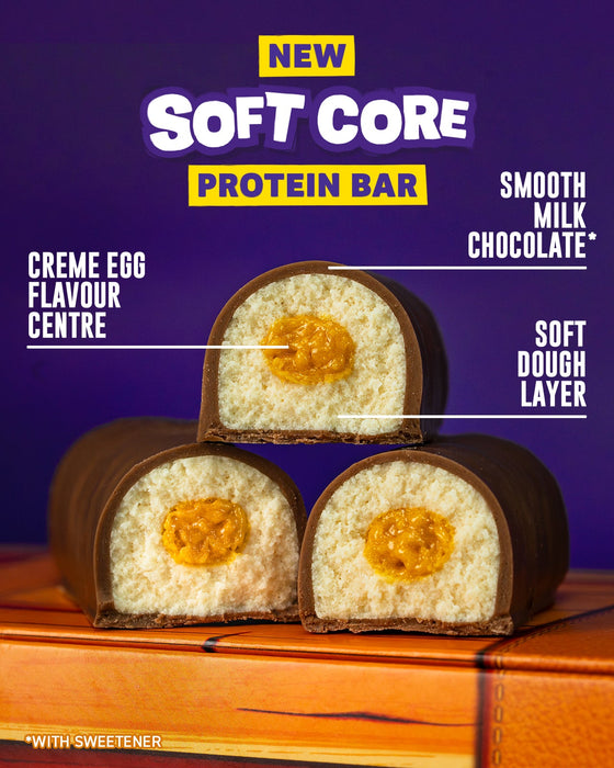 Grenade - Soft Core Creme Egg Flavour Protein Bars (18x45g)