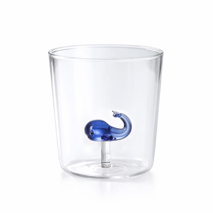 Creative 3D Animal Shaped Glass - Blue Whale