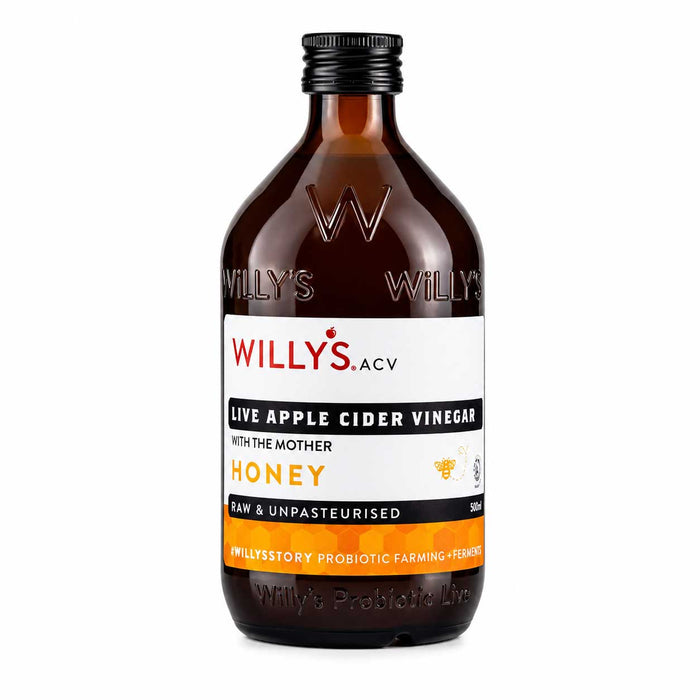 Willy's Live Honey ACV (500ml)