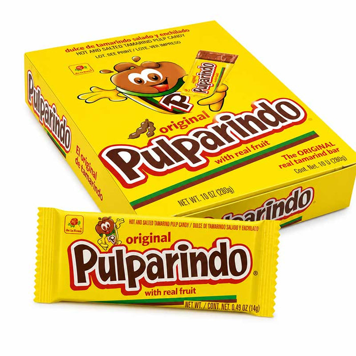 Pulparindo Yellow Tamarind Sweets - 20PCS (280g)