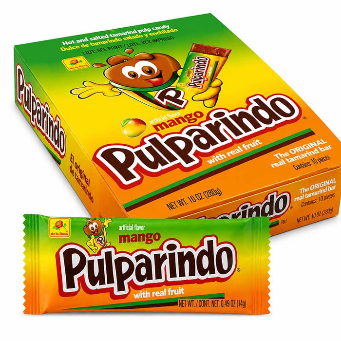 Pulparindo Mango Tamarind Sweets - 20PCS (280g)