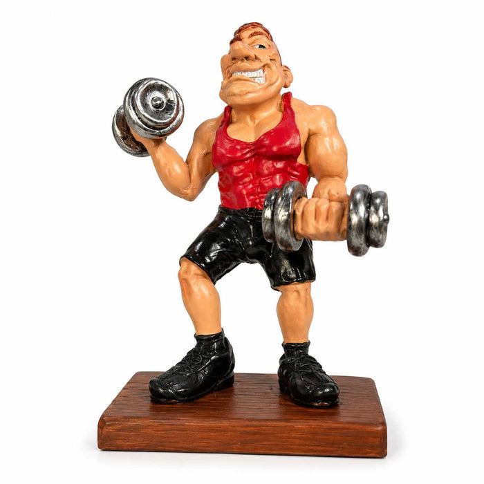 Bodybuilding Athlete Figurine (18cm)